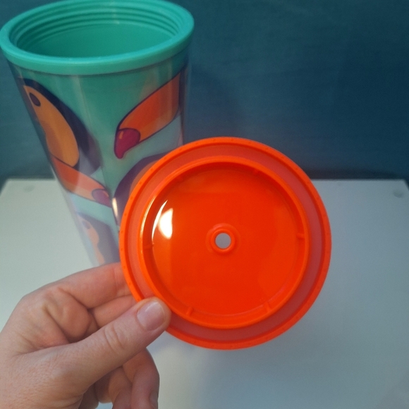 Starbucks 2014 toucan tumbler *RARE*  Never used - Picture 2 of 7